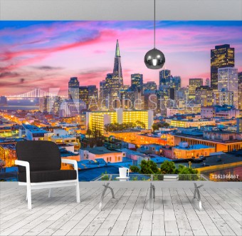 Picture of San Francisco California USA Skyline